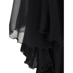 Macacão de crepe de seda Saint Laurent