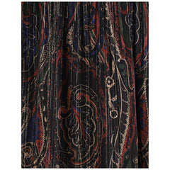 Vestido longo Saint Laurent Paisley