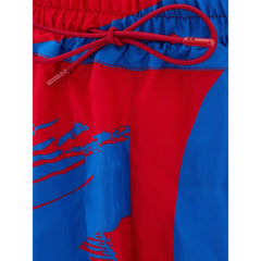 Bottega Veneta Shorts de Viscose Elegante Multicolorido