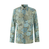 Camisa de Lyocell Azul Tom Ford