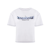 Blusa Kenzo Elegante de Algodão Branco para Mulher