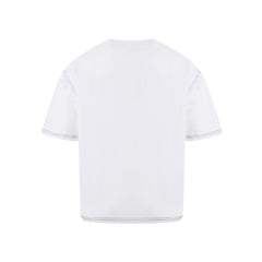 Blusa Kenzo Elegante de Algodão Branco para Mulher