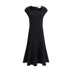 Alexander McQueen Vestido curto evasê
