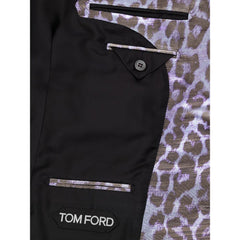 Roupas de viscose roxa Tom Ford