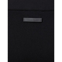 Roupas de cashmere pretas Tom Ford