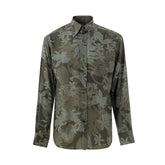 Camisa de Lyocell Verde Tom Ford