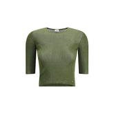 Blusa de manga curta Saint Laurent