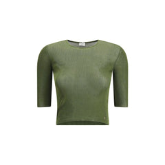 Blusa de manga curta Saint Laurent