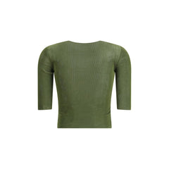 Blusa de manga curta Saint Laurent