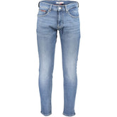 Calça jeans e calça Tommy Hilfiger de algodão azul