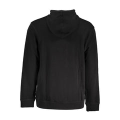 Hugo Boss Black Cotton Men Hooded Sweater