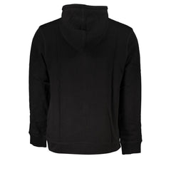 Hugo Boss Black Cotton Men Hooded Sweater