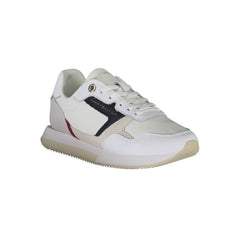 Tênis Tommy Hilfiger Branco de Couro Feminino