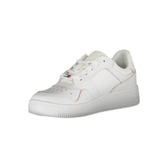 Tênis Tommy Hilfiger Branco de Couro Feminino