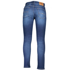 Calça jeans e calça Tommy Hilfiger de algodão azul