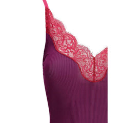 Top de renda Saint Laurent