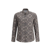 Camisa Brunello Cucinelli com estampa paisley