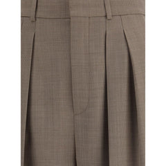 Calças de perna larga Saint Laurent