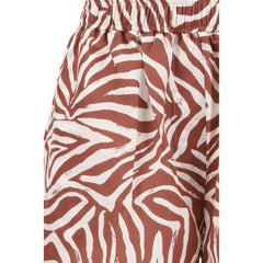 Brunello Cucinelli Shorts com estampa de zebra