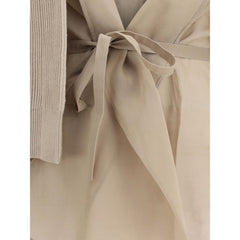 Cardigã em camadas Brunello Cucinelli