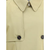 Burberry Trench Coat médio de gabardine de algodão