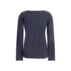 Blusa de lurex manga longa Brunello Cucinelli