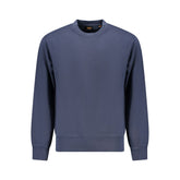 Hugo Boss Blue Cotton Men Sweater