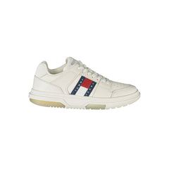 Tênis Tommy Hilfiger Branco de Couro Feminino