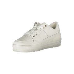 Tênis Tommy Hilfiger Branco de Couro Feminino