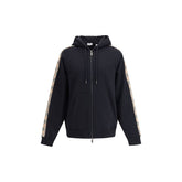 Moletom com capuz Burberry Check