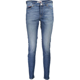 Calça jeans e calça Tommy Hilfiger de algodão azul
