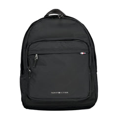 Mochila Tommy Hilfiger de poliéster preta