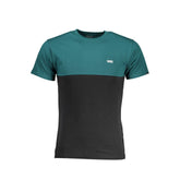 Camiseta masculina de algodão verde da Vans