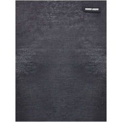 Vestido longo de jersey Miu Miu