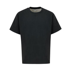 Camiseta de algodão cinza Bottega Veneta