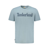 Camiseta Timberland Light Blue Algodão Orgânico Masculina