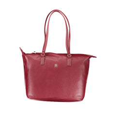 Bolsa feminina Tommy Hilfiger em poliéster rosa