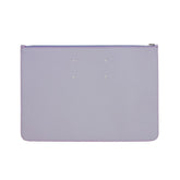 Bolsa clutch de couro de bezerro roxo Maison Margiela