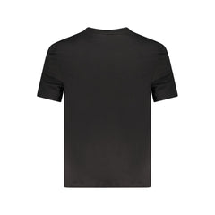 Camiseta masculina preta de algodão Hugo Boss