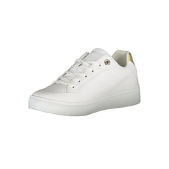 Tênis Tommy Hilfiger Branco de Couro Feminino