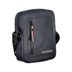 Bolsa de ombro masculina Tommy Hilfiger em polietileno azul