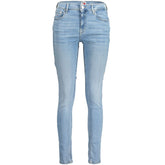 Calça Jeans Tommy Hilfiger Azul Claro Algodão Feminina