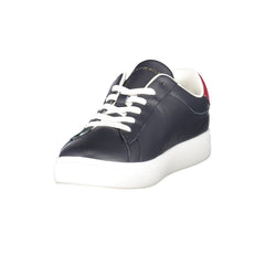 Tênis Tommy Hilfiger Azul Couro Feminino