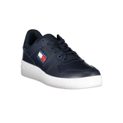 Tênis Tommy Hilfiger Azul Contrastante com Detalhe de Logotipo