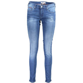 Calça Jeans Tommy Hilfiger Azul Algodão Feminina