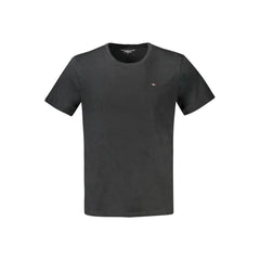 Camiseta Tommy Hilfiger preta de algodão masculina