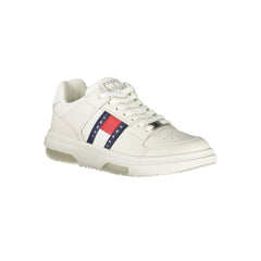 Tênis Tommy Hilfiger Branco de Couro Feminino
