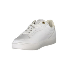 Tênis Tommy Hilfiger Branco de Couro Feminino