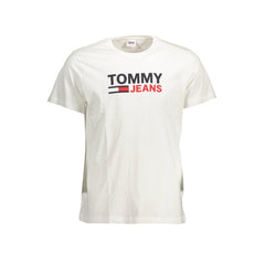 Camiseta Tommy Hilfiger de algodão branca