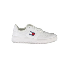 Tênis Tommy Hilfiger Branco de Couro Feminino